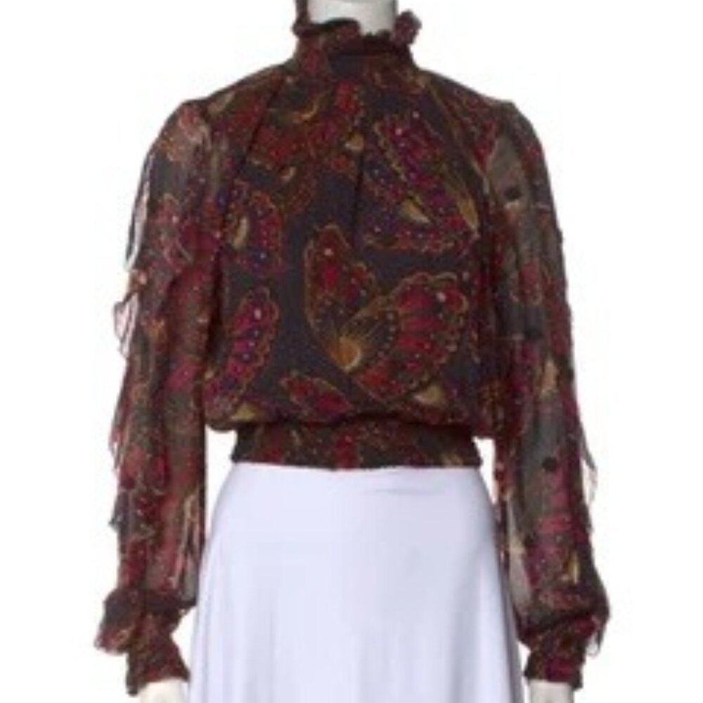 NWOT Farm Rio Blouse